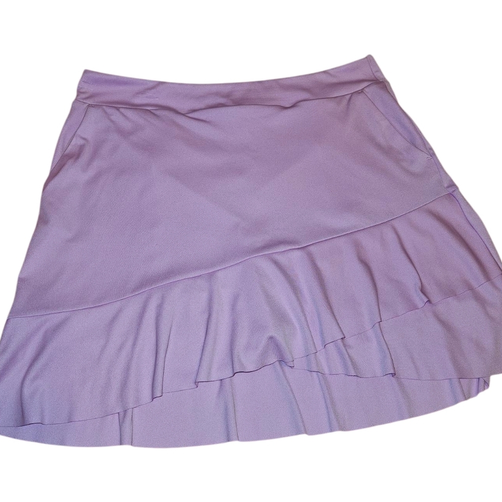 Greg Norman Crossover Flounce Pull-On Skort Size Lg